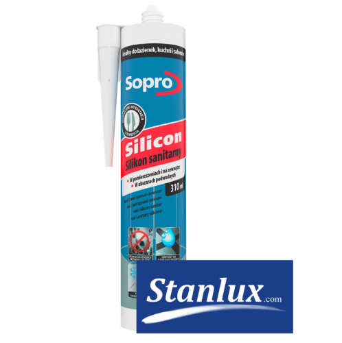 Sopro Silicon - Silikon sanitarny 310 ml