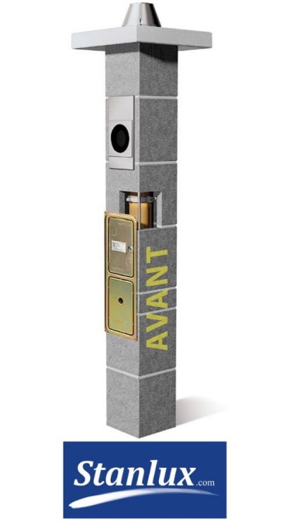 Schiedel AVANT system kominowy Gaz