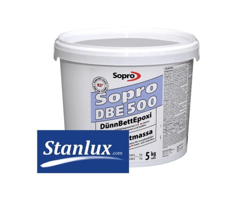 SOPRO DBE 500 - Klej epoksydowy - składnik A+B 5kg