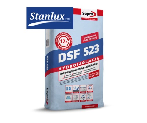 SOPRO DSF 523 Zaprawa uszczelniająca jednoskładnikowa 4 kg 20 kg
