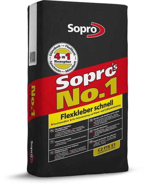 SOPRO No. 1 (404) zaprawa klejowa multifunkcyjna