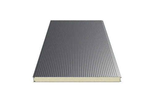 płyta warstwowa ścienna z zamkiem widocznym i rdzeniem CORE PIR  SPW-S 1000 CORE PIR 100mm  (ext/int)