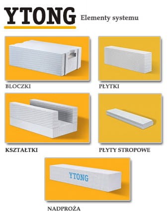 YTONG Prefabrykat nadproża zespolonego YF